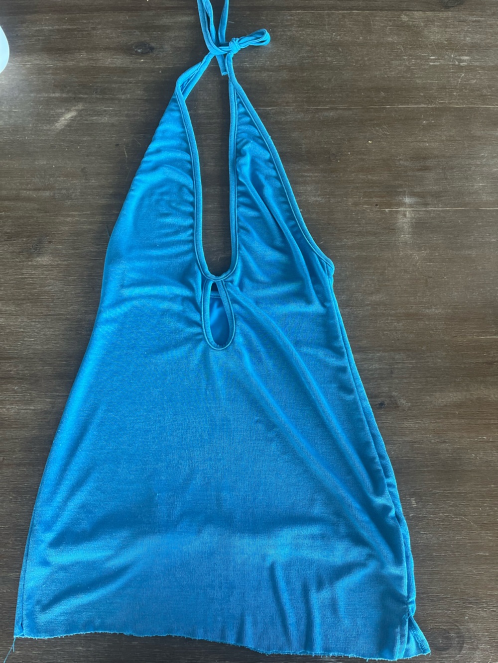 Bright Blue dress